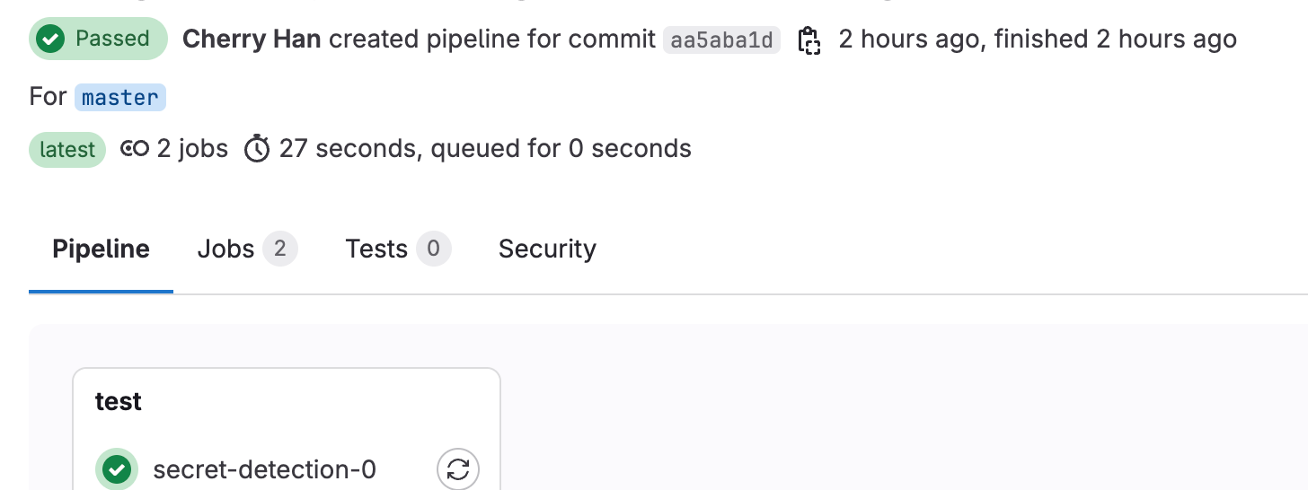 Security Dashboard