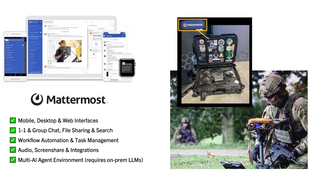 Mattermost의 셀프 호스팅 Kubernetes 기반 협업 워크플로 플랫폼은 엣지, 클라우드 및 커스텀 데이터센터 플랫폼에 설치됩니다.