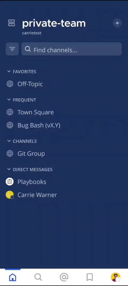 Access notification settings by selecting your profile picture to access Settings > Notifications.