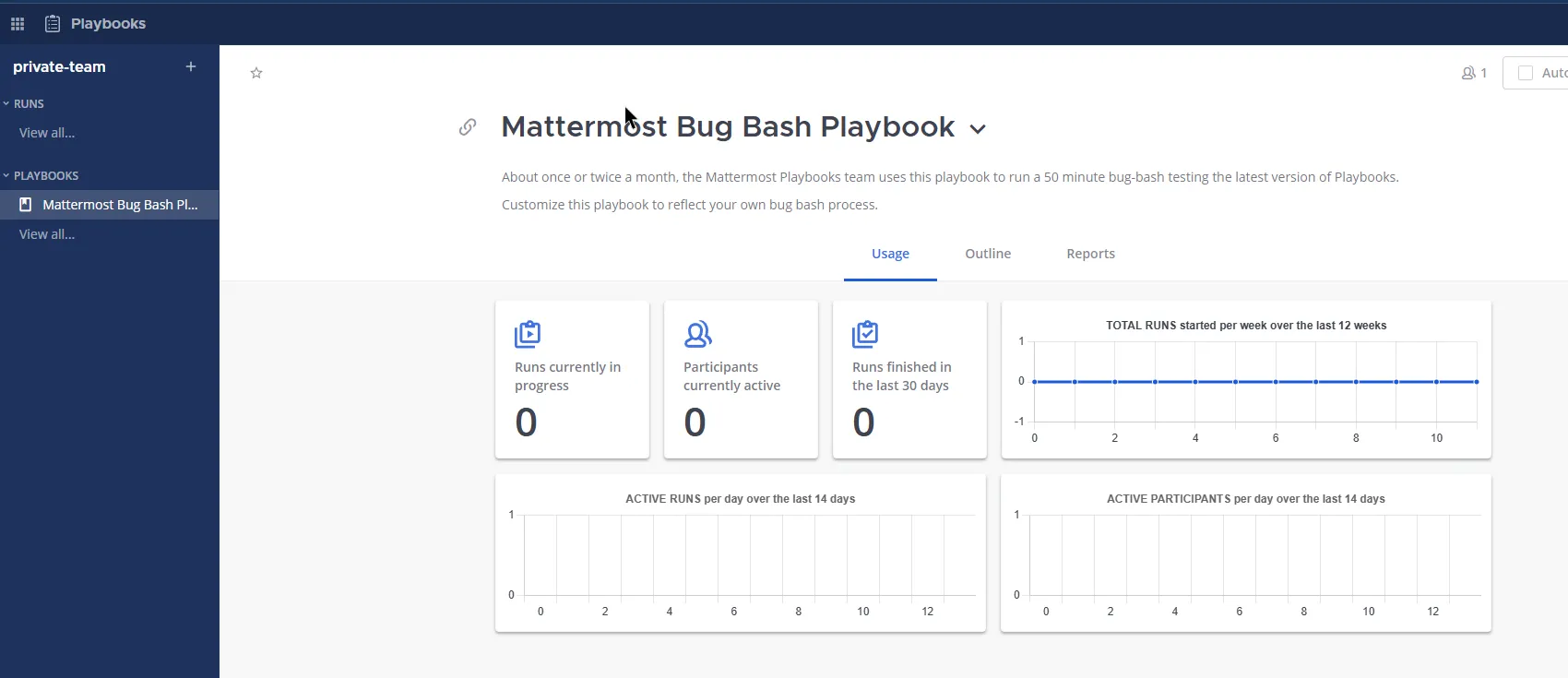 가져온 새 Security Vulnerability Playbook 옆의 점 세 개를 선택합니다.