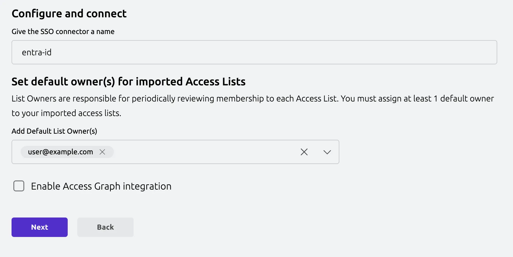 Entra ID Integration