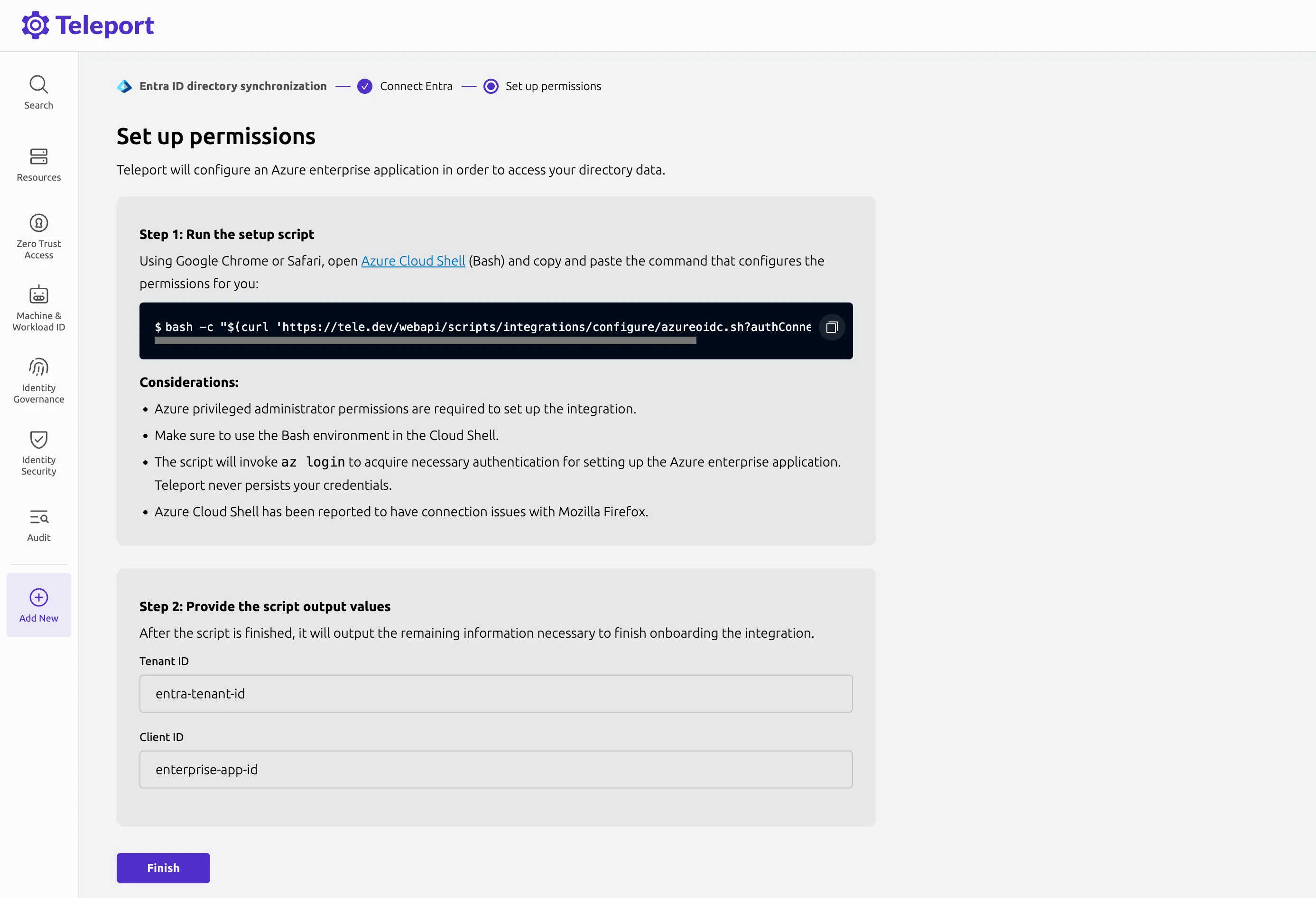 Entra ID Integration